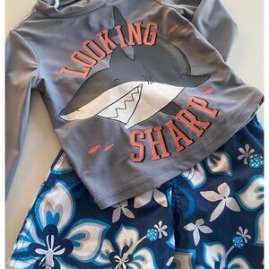Rashguard & Swim Trunks